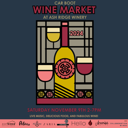 Ash Ridge- Car Boot Wine Market 2024 - Club 9th November Tasting 2-5pm